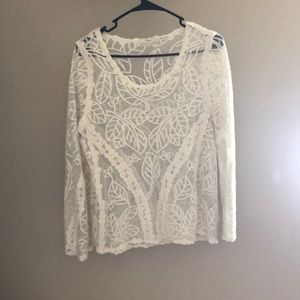 Off White, transparent shirt